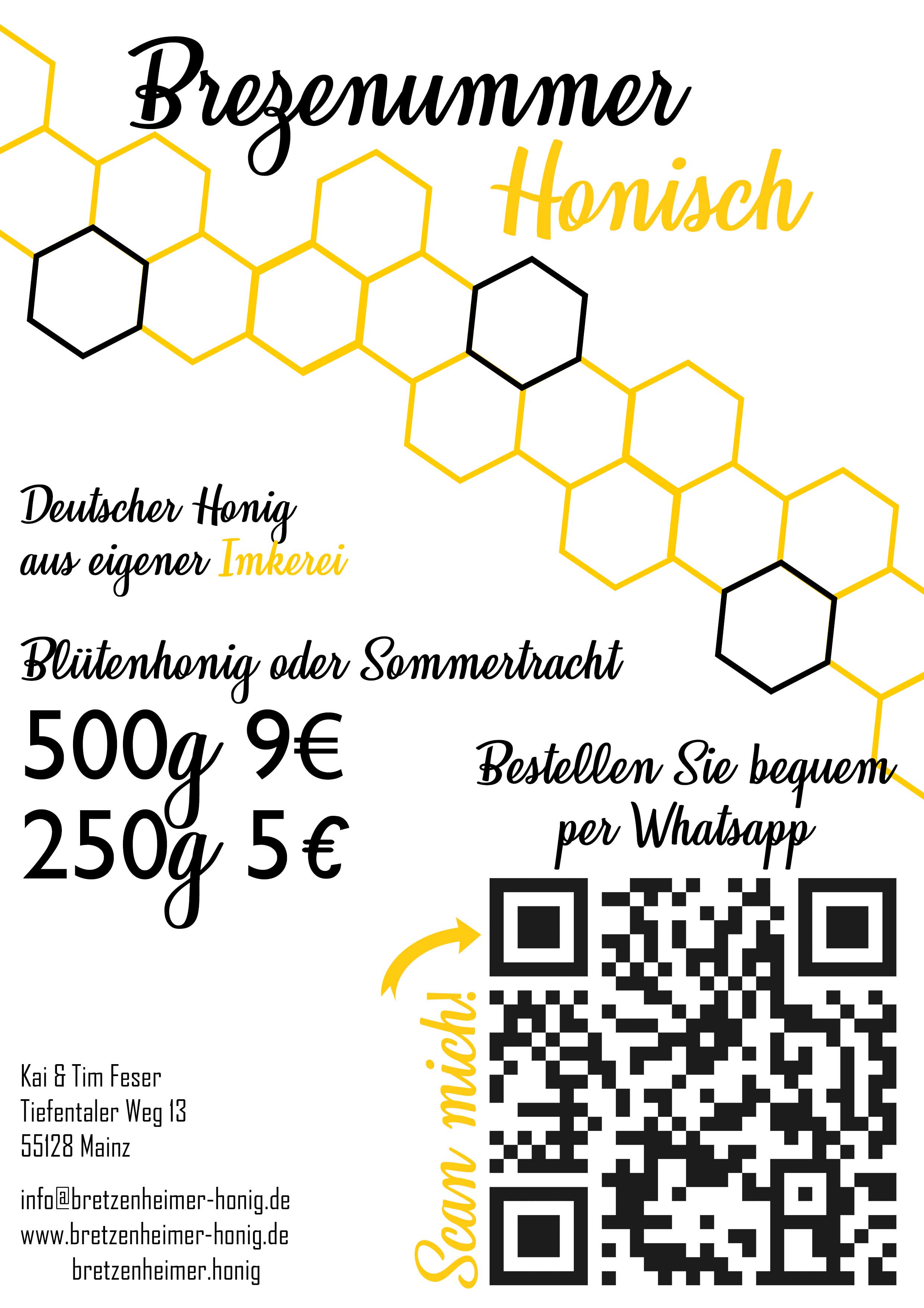 Honig aus Mainz-Bretzenheim